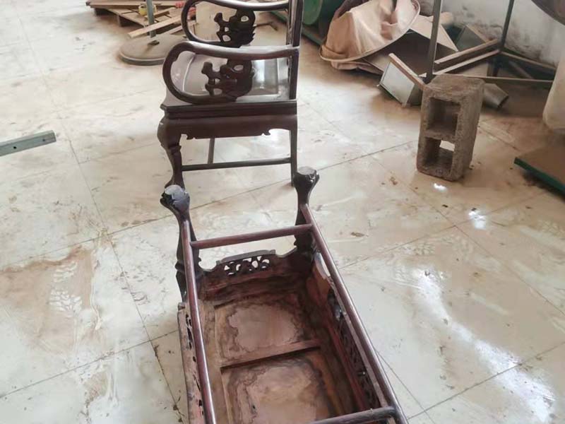 玉田老旧红木家具保养维修厂