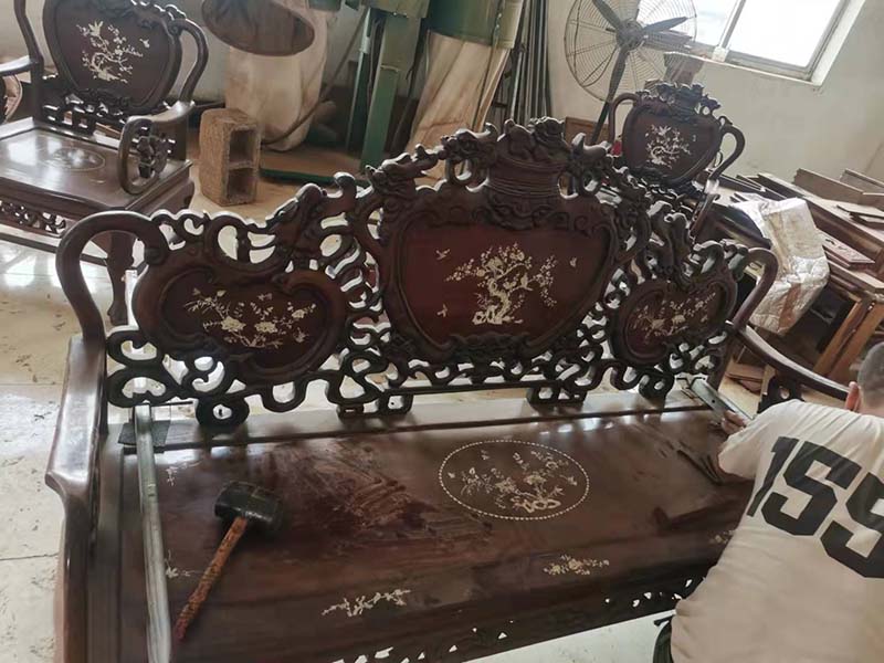 玉田旧红木家具保养